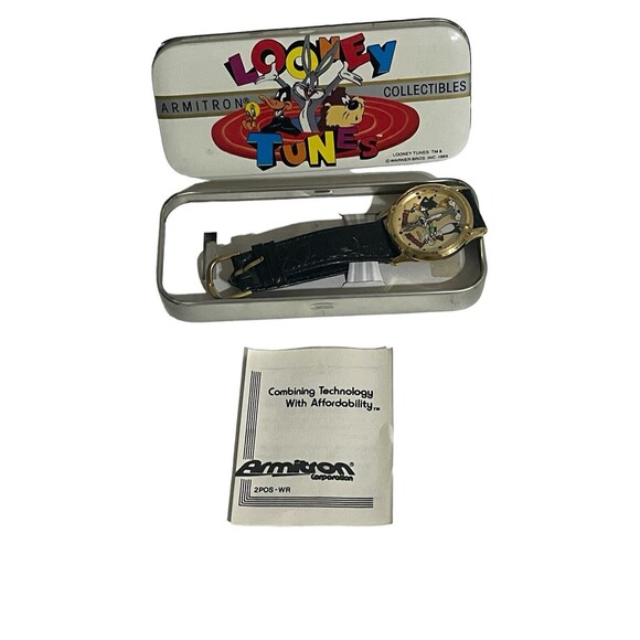 Vintage 1994 Looney Tunes Armitron Bugs Bunny Daffy Duck Sylvester Watch RARE main image 14